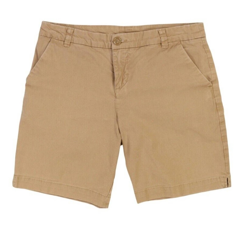 Patagonia Stretch All-Wear Shorts Womens Size 4 Brown 8" Chino Cargo W Pockets